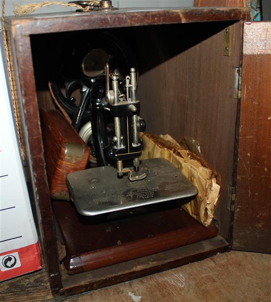 Cased sewing machine